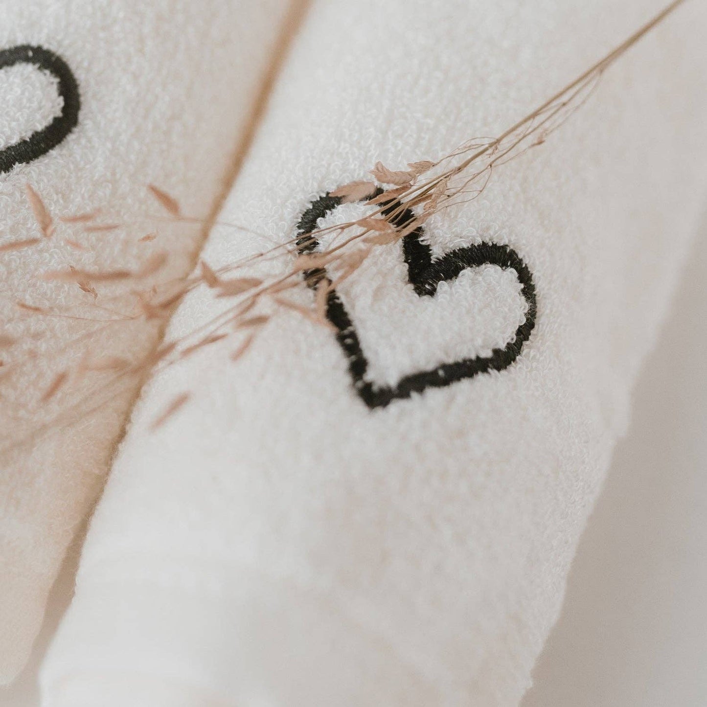 Dainty heart washcloths (Set of 6)