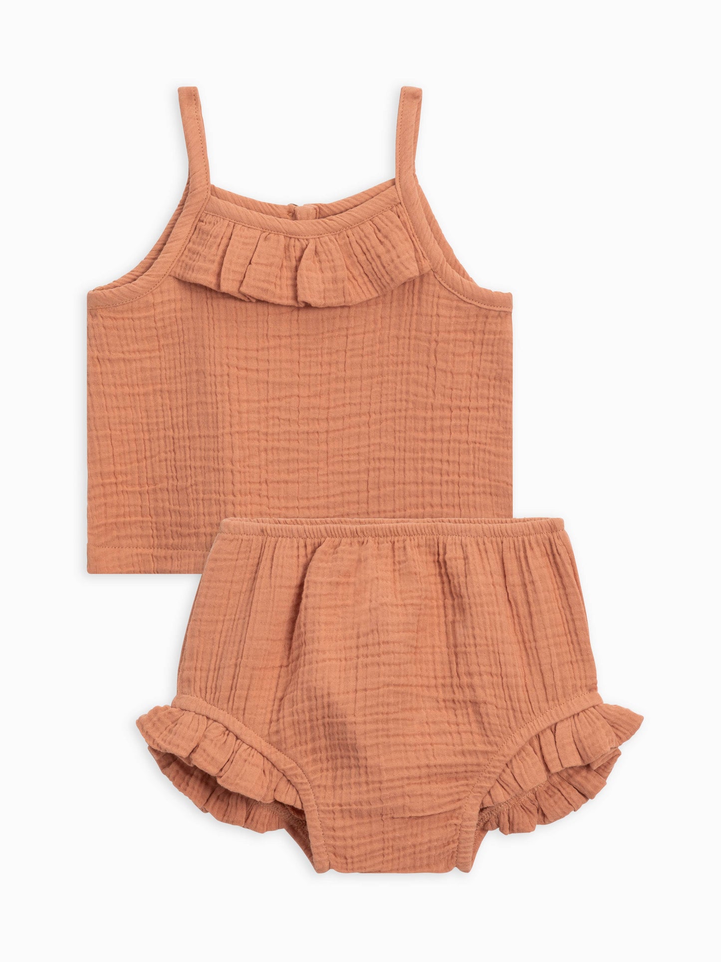 Organic Evie Muslin Tank Set