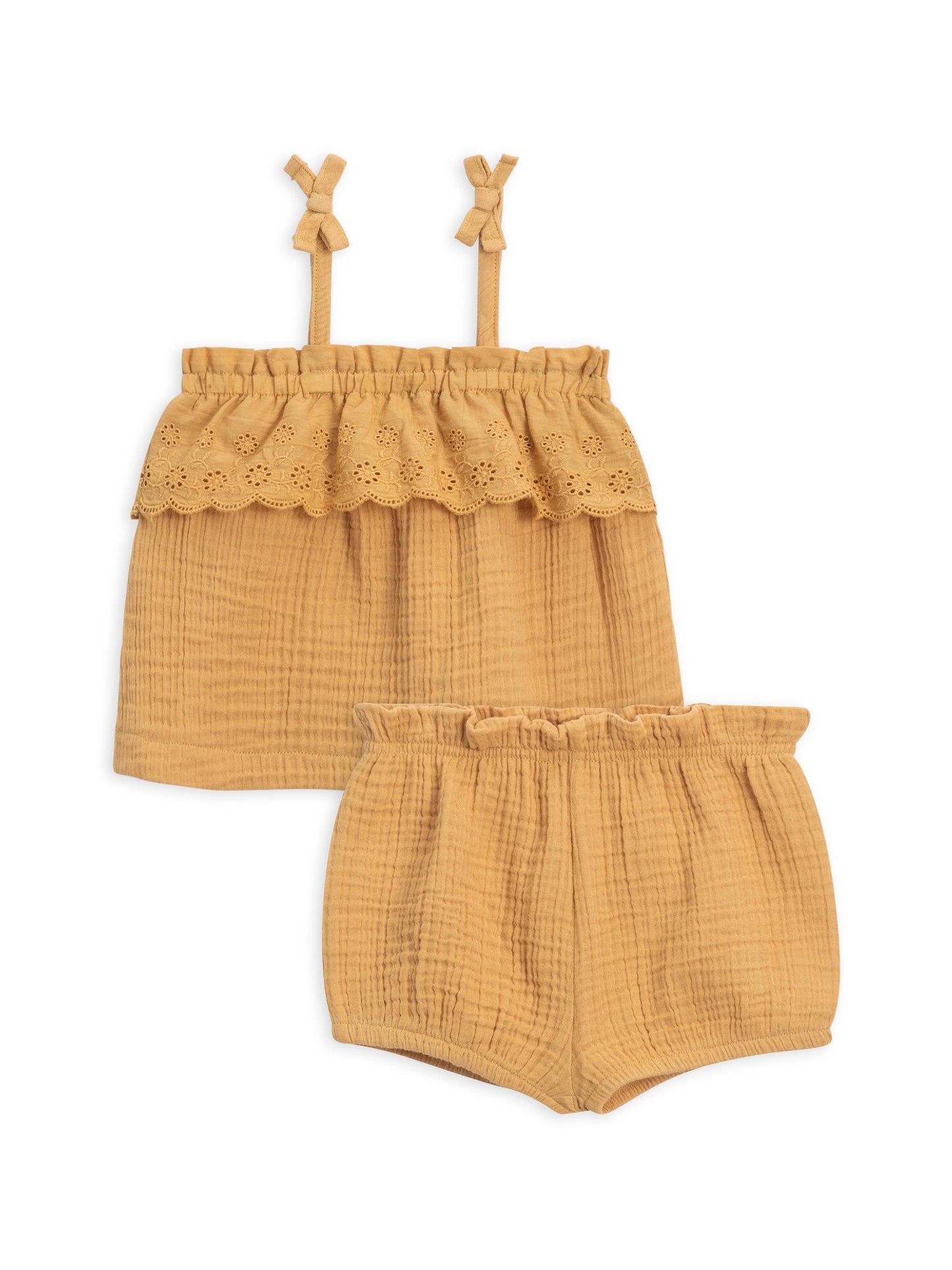Organic Zuri Muslin Tank Set
