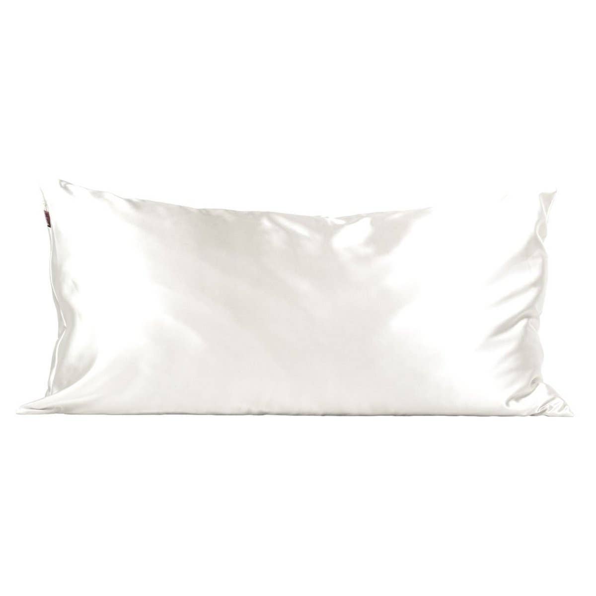 Ivory Satin Pillowcase King