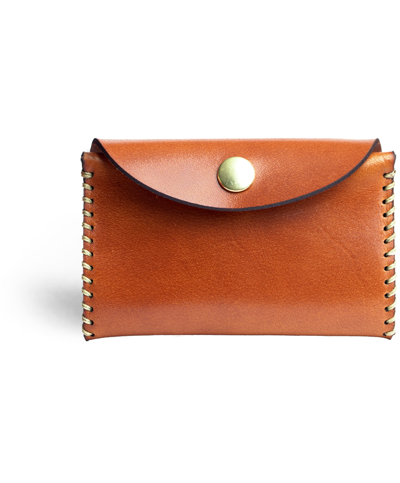 Golden Slim Snap Wallet