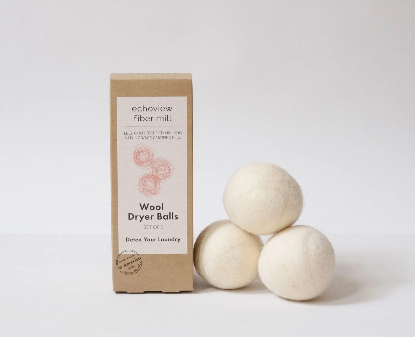 Natural Wool Dryer Balls