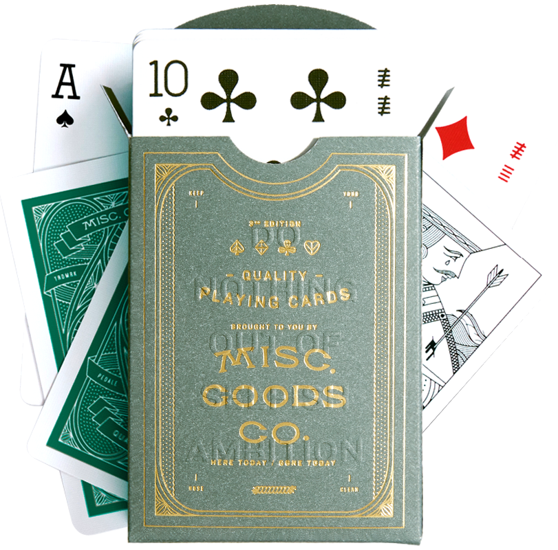 Cacti Playing Cards