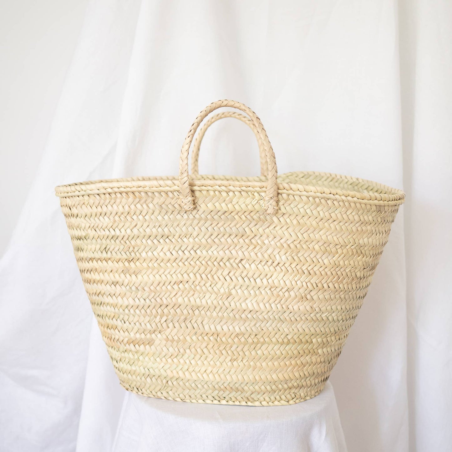 Straw Bag - Havana French Market Basket