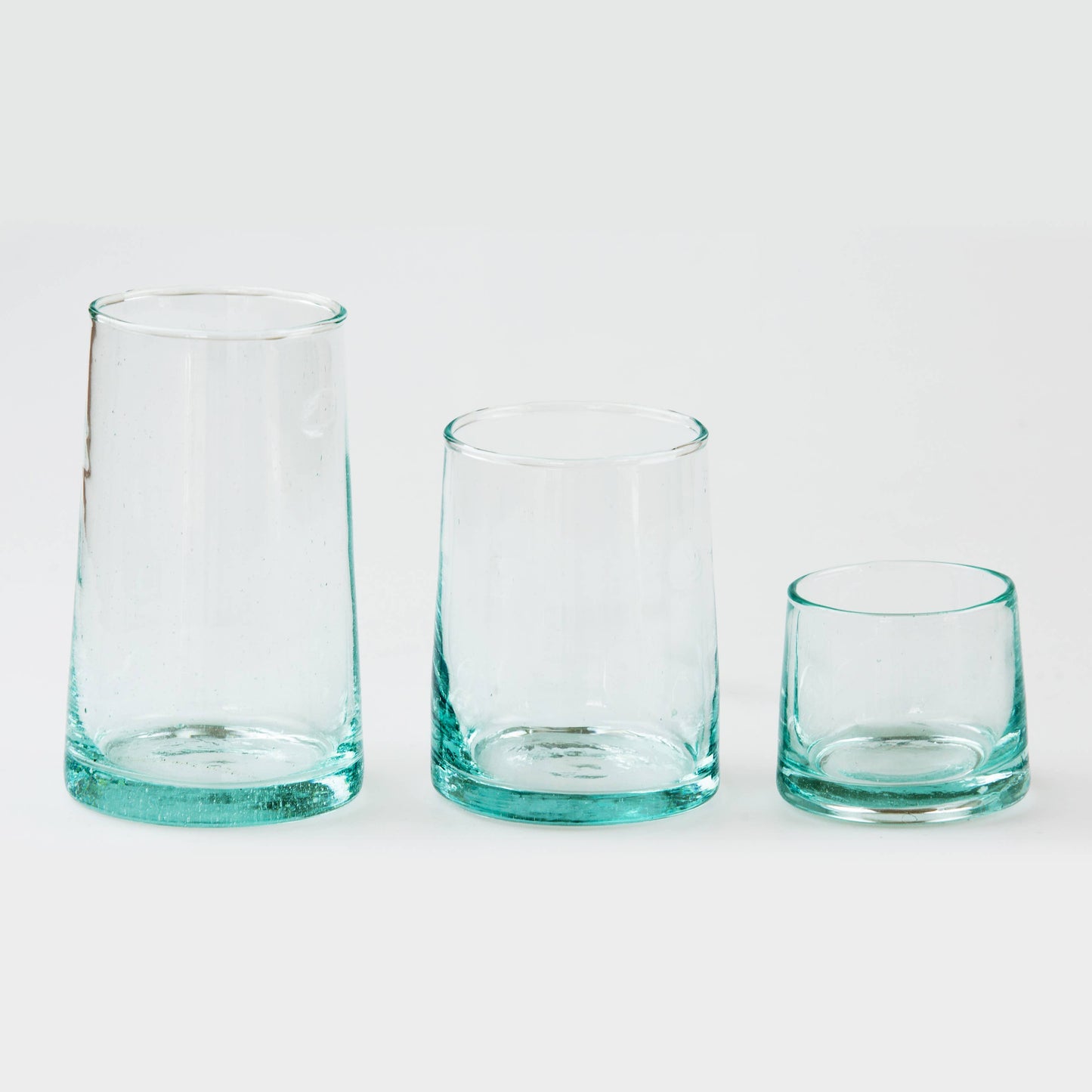 Moroccan Tumblers - 100% Hand blown Recycled Glass