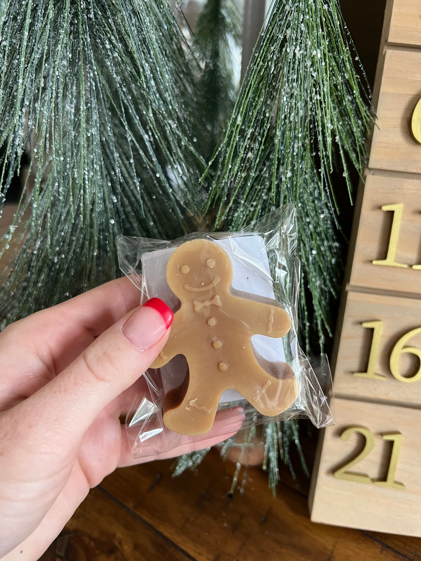 Christmas Gingerbread Man Soap