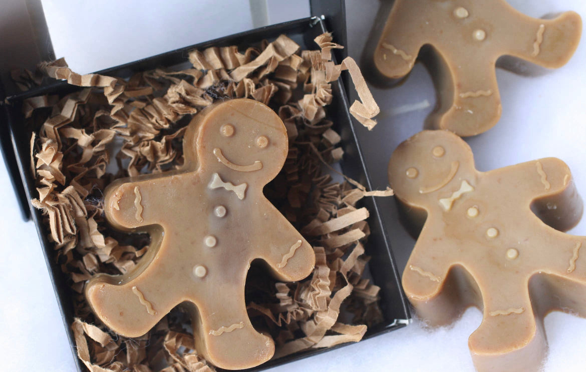 Christmas Gingerbread Man Soap