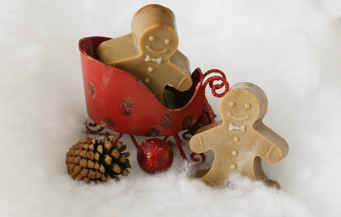 Christmas Gingerbread Man Soap