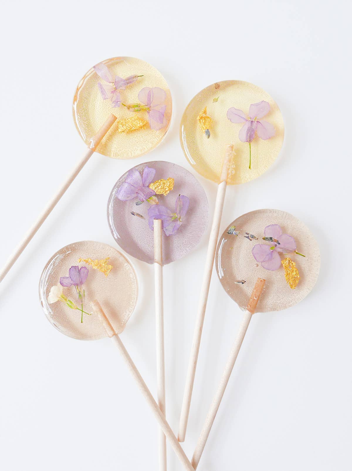 Violet Lavender Lollipop Gift Set