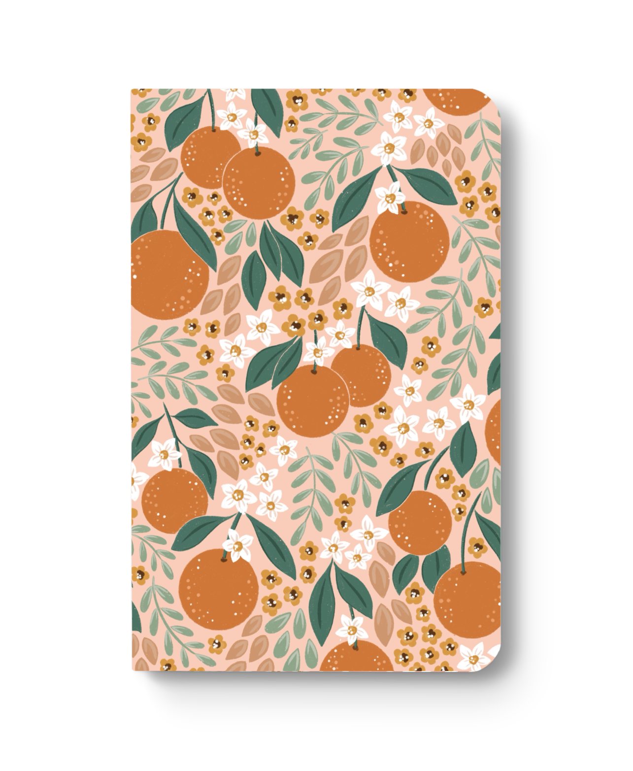 Oranges Dotted Notebook