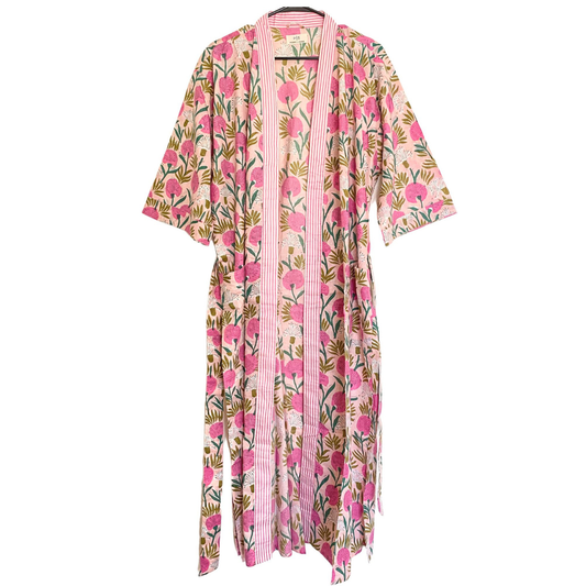 Pink Dahlia Lounge Robe