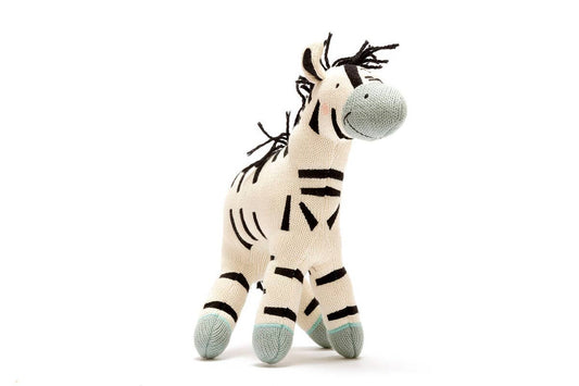 Organic Zebra Plush Toy