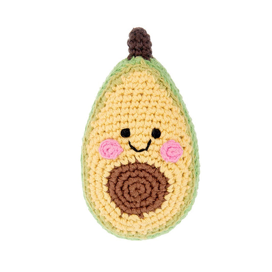 Friendly Avocado Rattle