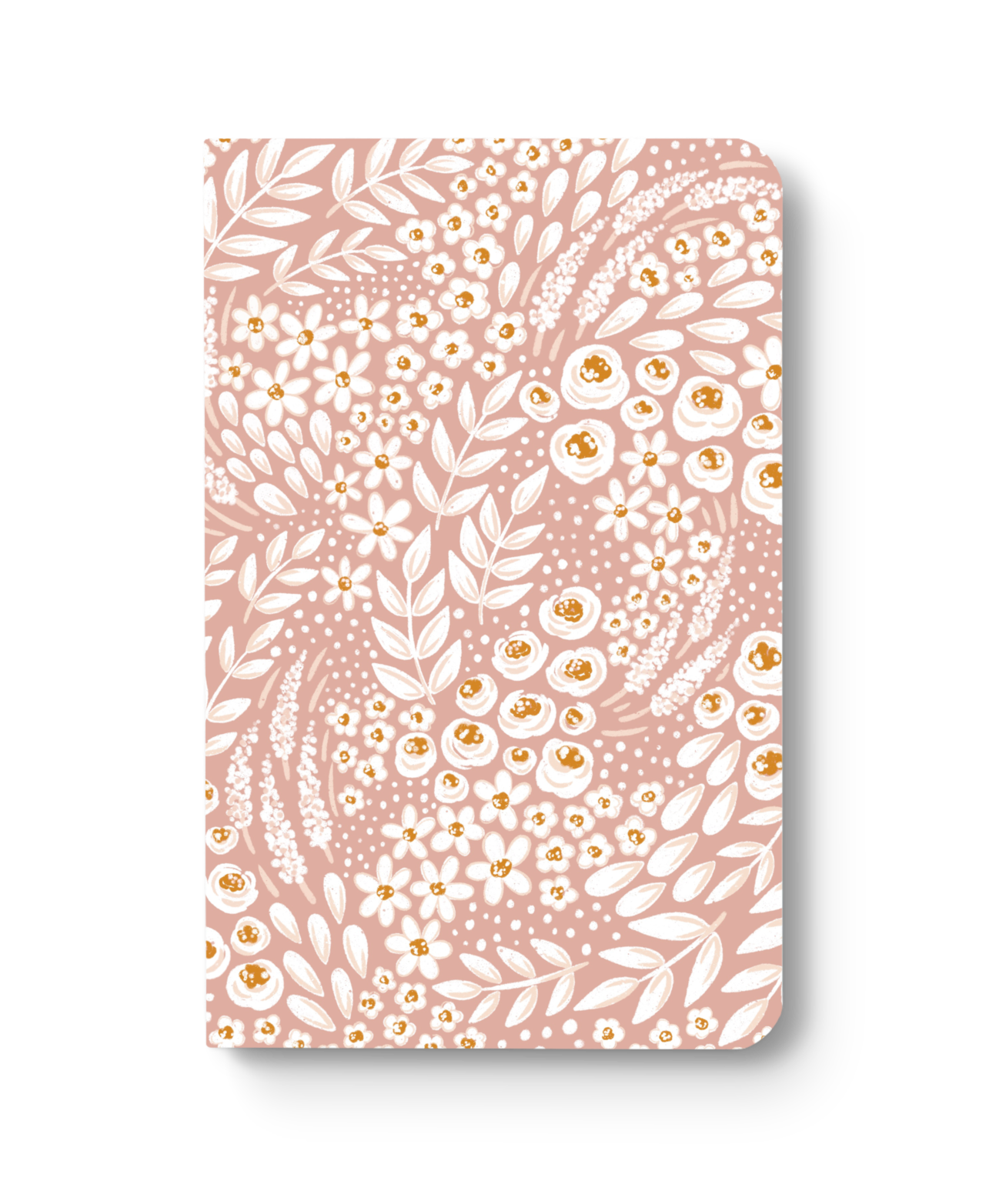 Mauve Floral Notebook