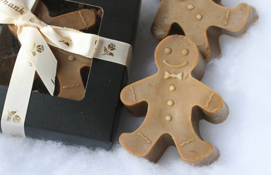 Christmas Gingerbread Man Soap